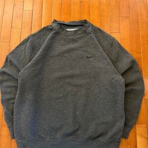 Grey Nike crewneck sweatshirt nike Y2K Tag